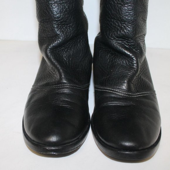 Authentic Dolce & Gabbana Tall Knee High Riding Style Boots - Picture 5 of 16